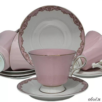 Чайный набор Lenardi 122-004 250 мл 12 пр. 	